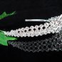 Bride, Wedding Tiara Swarovski Crystals and Rhinestones 160
