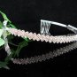 Bride, Wedding Tiara Crystals and Rhinestones Headband Regal Crown jt42