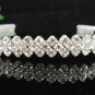 Bride, Wedding Tiara Crystals and Rhinestones Headband Regal Crown jt42