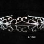 Bride, Wedding Tiara Swarovski Crystals and Rhinestones Headband Regal Crown 1253