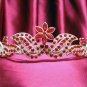 Bride, bridesmaid Wedding Alloy Tiara Crystal Rhinestones Headband 520r