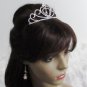 Bride, bridesmaid Wedding Elegant Alloy Hair Comb,Sweetheart Crystal Rhinestones Tiara 807