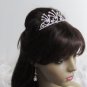 Bride, bridesmaid Wedding Elegant Alloy Hair Comb,Butterfly Crystal Rhinestones Tiara 8014