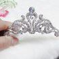 Bride, bridesmaid Wedding Elegant Alloy Hair Comb,Vintage style Crystal Rhinestones Tiara 8017
