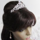 Bride, bridesmaid Wedding Elegant Alloy Hair Comb,Vintage style Crystal Rhinestones Tiara 8017