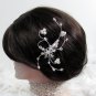 Bride, bridesmaid Wedding Elegant Alloy Hair Comb,Floral Crystal Rhinestones Tiara 1314