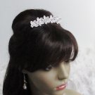 Bride, bridesmaid Wedding Elegant Alloy Hair Comb,Floral Crystal Rhinestones Tiara kc5