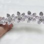 Bride, bridesmaid Wedding Elegant Alloy Hair Comb,Floral Crystal Rhinestones Tiara kc5
