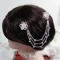 Bride, bridesmaid Wedding Elegant Alloy Hair Comb,Fancy Floral Crystal Rhinestones Clip #1572
