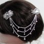 Bride, bridesmaid Wedding Elegant Alloy Hair Comb,Cute Butterfly Crystal Rhinestones Clip #1570