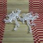 Bridal Tiara ,bridesmaid Wedding Silver Comb,Butterfly Comb,Rhinestones Pair Of Bride Clip #1774