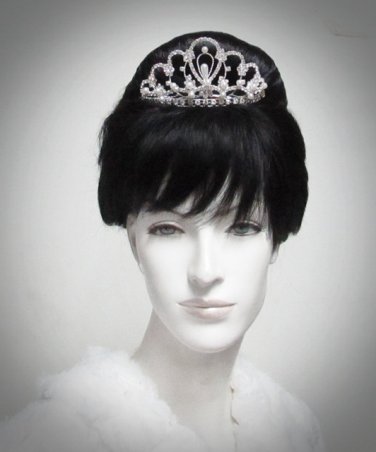 Bridal Tiara ,bridesmaid Wedding Silver Comb,Huge Comb,Rhinestones Cute Bride Clip #2022