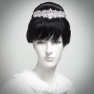Swarovski Bridal Tiara ,bridesmaid Wedding Silver Comb,Bridal Comb,Rhinestones Bride Clip #2167