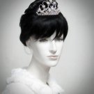 Vintage Bridal Tiara ,bridesmaid Wedding Silver Comb,Bridal Comb,Rhinestones Bride Clip #2026