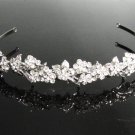 Bridal Tiara ,bridesmaid Wedding Floral Alloy Comb,Bridal Headband,Rhinestones Bride Headband #697