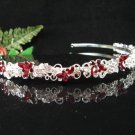 Bridal Headband,Silver Butterfly Princess Wedding Bridal Tiara 696R