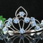 Bridal Headpiece,Bridesmaid Wedding Tiara,Porcelain Floral Bridal Tiara 4881Bp