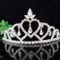 Bridal Headpiece,Bridesmaid Wedding Tiara,Fancy Huge Sweetheart Bridal Tiara 1229