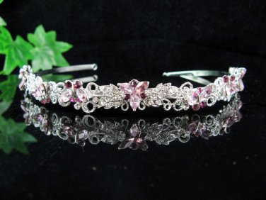 Cute Alloy Butterfly Bride Bridal Headband,Bridesmaid Wedding Tiara,Bridal Tiara 696