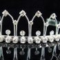 Chevron Silver Bride Bridal tiara ,Bridesmaid Wedding Tiara,Bridal Tiara 839