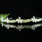 Elegant Pageant Bridal Wedding Princess Rhinestone Tiara Crown Headband,Bridal Tiara GR
