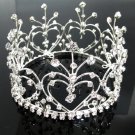 Elegant Pageant Bridal Tiara Wedding Princess Rhinestone Crown Headband,Bridal Tiara 4335