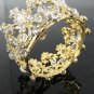 Pageant Bridal Tiara Wedding Princess Rhinestone Golden Bridal Crown Headpiece,Bride Tiara 100g