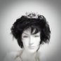 Bridal Tiara Wedding Rhinestone Golden Floral Bridal Small Crown Headpiece,Bride Tiara 398s