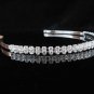 Bridal Wedding Tiara,Elegant Silver Simple Bride Headband ,Bridal tiara 17s