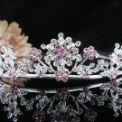Sparkle Wedding Tiara,Elegant Princess Silver Swarovski Bride Bridal tiara 494