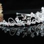 Sparkle Wedding Tiara,Elegant Princess Silver Swarovski Bride Bridal tiara 510