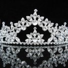 Sparkle Wedding Tiara,Elegant Queen Silver Swarovski Bride Bridal tiara 537