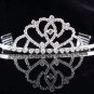 Sparkle Cute Wedding Tiara,Elegant Princess Silver Rhinestone Bride Bridal tiara 3726