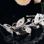 Sparkle Wedding Tiara,Elegant Princess Silver Vine Rhinestone Bride Bridal tiara 3788y