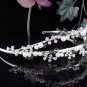 Sparkle Wedding Tiara,Elegant Princess Silver Twin Vine Rhinestone Bride Bridal tiara 4054bk