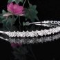 Sparkle Wedding Tiara,Elegant Princess Silver Rhinestone Bride Headband Bridal tiara 4055s