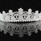 Stunning Wedding Tiara,Elegant Princess Silver Rhinestone Bride Headpiece Bridal tiara 5445