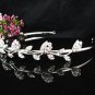 Stunning Alloy Crystal Wedding Tiara,Silver Rhinestone Bride Headband, Bridal tiara cn137
