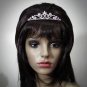 Stunning Crystal Rhinestone Bridal Tiara;Silver Red Wedding Imperial Comb 6812r