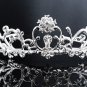 Vintage Crystal Bridal Tiara;Silver Alloy Rhinestone Wedding Headpiece Comb 1052