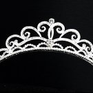 Elegant Crystal Bridal Tiara;Sweetheart Silver Alloy Rhinestone Wedding Headpiece Comb 1177