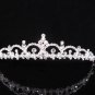 Bridal Tiara;Princess Silver Rhinestone Wedding Headpiece Comb 352
