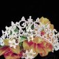 Silver Crystal Wedding Headpiece,Gorgeous Bridal Tiara Crown 920