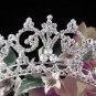 Silver Crystal Wedding Headpiece,Gorgeous Bridal Tiara Crown 920