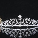 Silver Alloy Wedding Headpiece,Gorgeous Bridal Tiara,Floral Crown 1310