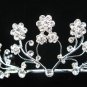 Silver Alloy Wedding Headpiece,Gorgeous Bridal Tiara,Floral Crown 1331