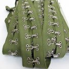 Hook and Eye Metal Buckle Tape 36 inch;Garment Accessories;Sewing Notion Tool Trim #HIgr