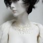 Acrylic Plastic Floating Wave Airy Irregular Multi strand Pattern Crochet Choker Necklace#pn15 Ly
