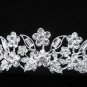 Crystal Wedding Headpiece;elegance Silver Bridal Tiara 370