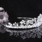 Crystal Wedding Headpiece;elegance Silver Bridal Tiara 517